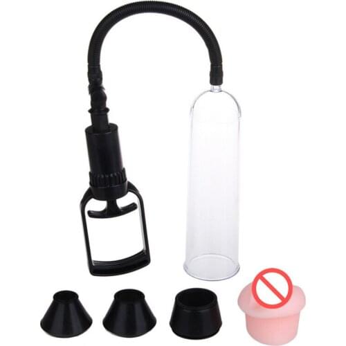 Male Train Erotic Dick Extender Vacuum Pumps Penis Expand Penis Delay Adult Product for Men Effective Penis Pump Enlargement