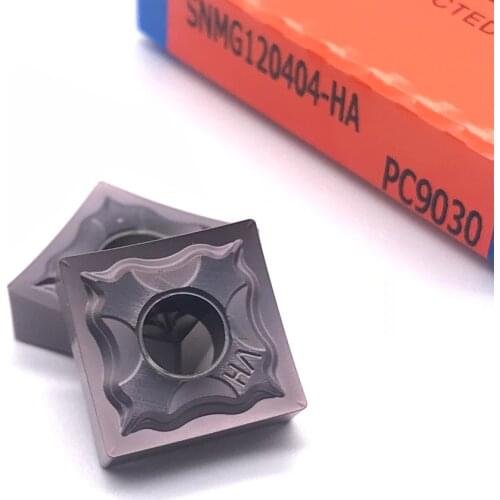 High quality SNMG120404 SNMG120408 HA PC9030 100% Original External Turning tool carbide insert for stainless steel