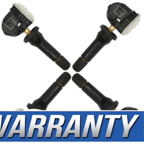 4x New OEM TPMS Tire Pressure Sensor For Chevy GMC 13581558 13598772 13589597