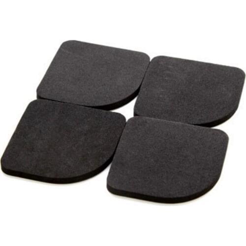 4pcs/set Quality Bathroom Mat Bathroom Carpet Pads Bathroom Set Carpet Anti-vibration Pad Bathroom Carpet Bath Mat