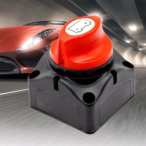 600A Rated Current Auto Battery Power Switch Battery Power Protective Knob Breaker Battery Car Disconnect Isolator Switch