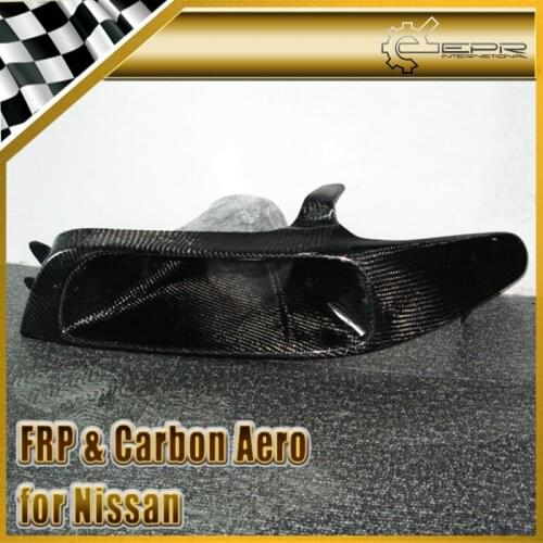 Car-styling For Nissan Skyline R33 GTR GTS Carbon Fiber Vented Headlight Replacement (Left)