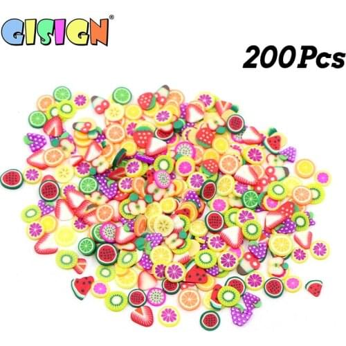 All Soft Fruit Slices Addition For Slime Fluffy Lizun DIY Nail Mobile Supplies Slime Charm Accessories Kits For Children