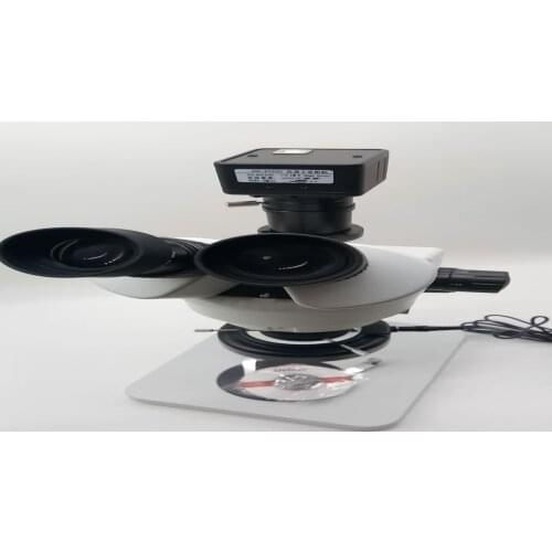 FTSM-45T1Trinocular Stereo Zoom Microscope Endoscope with Digital Camera