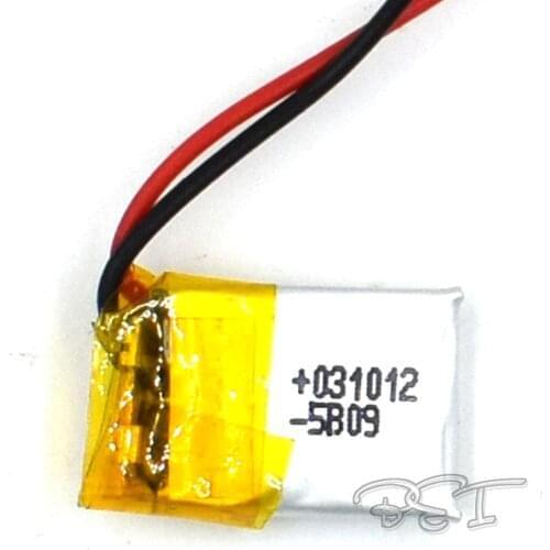 50PCS 3.7V 30 mAh Li-Polymer Rechargeable Battery 301012 Li Po ion for GPS Bluetooth MP3 MP4 MP5 Watch 031012
