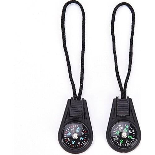 Outdoor Mini Compass For Camping Hiking Hiker Hunting Travel Portable Univesal Multi-Functional Key Chains Useful tool