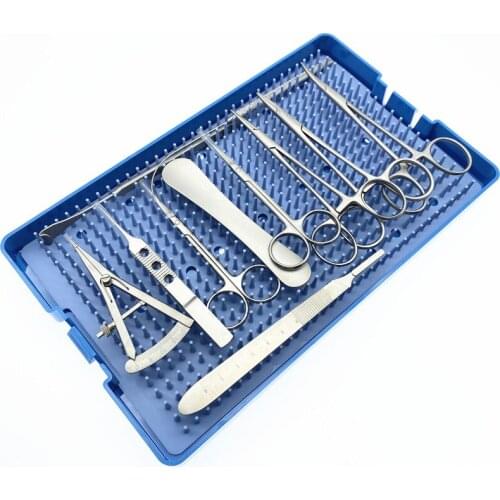 Double eyelid surgery set scissors Needle holder Hemostatic forceps Cosmetic plastic surgery instrument