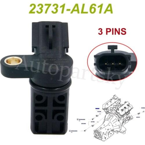 New Camshaft Position Sensor 23731-AL61A A29-630 For NISSAN PRIMERA ALMERA ARMADA MARCH MICRA NOTE SENTRA TITAN For Infiniti