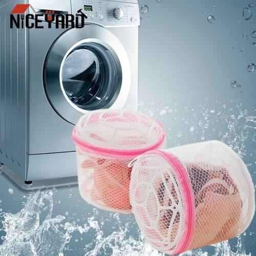 NICEYARD Bras Protector Women Lingerie Bra Underwear Laundry Washing Bags Net Mesh Clothes Sock Washing Organizer Zip Bags