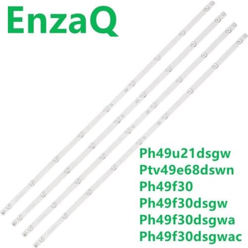 10kits LED backlight strip for Ph49u21dsgw Ptv49e68dswn Ph49f30 Ph49f30dsgw Ph49f30dsgwa Ph49f30dsgwac