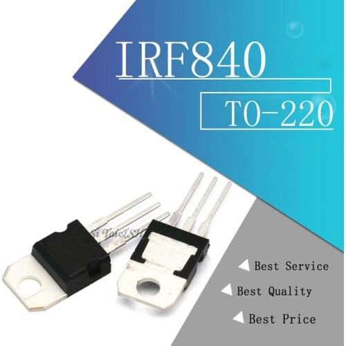 10pcs/lot IRF840 TO-220 IRF840PBF TO220 new and original IC