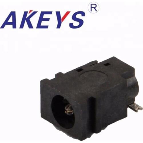 15PCS DC-049A 3.8*1.65mm DC power jack 2 pin square waterproof DC connector with 3 fixed PIN