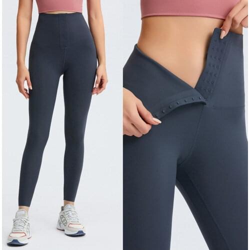2021 Long Yoga Leggings with Corset Women Clothing Gym High Waist Push Up for Female Workout Pants Fitness Seamless Sportswear