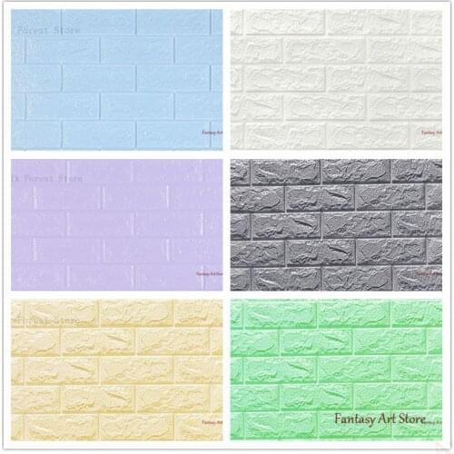 3d Wall Tiles Bedroom Decoration Waterproof Self-adhesive Wallpaper, Living Room Tv Background Decoration