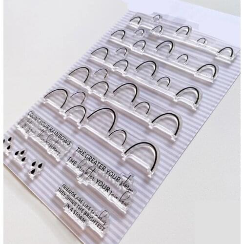 English Transparent Clear Silicone Stamp Seal DIY Scrapbooking photo Album Decorative C0692