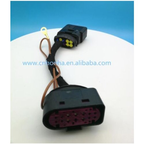 Car HID Xenon Headlight 10 to 14 Pin Connector Adapter