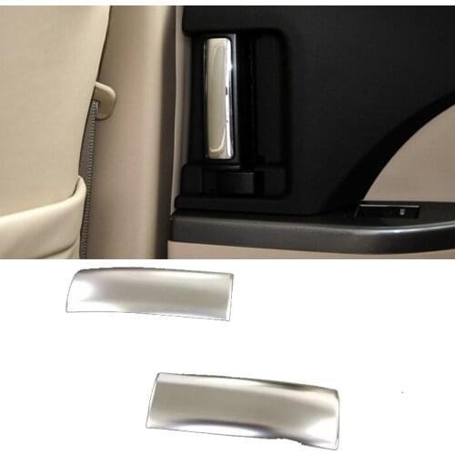 Car Sticker Cover Trim Door Inner Built Handle Bowl Frame Lamp 2pcs For Toyota Noah Voxy 80 Series 2014 2015 2016 2017 2018