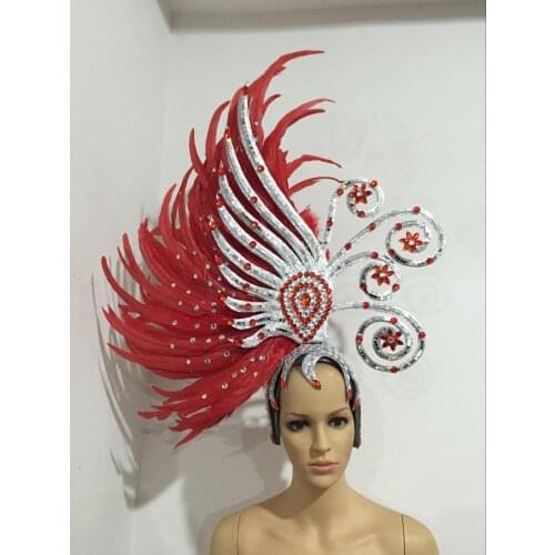 Brazil Rio Spanish Cuba Santiago Havana Venice Dionysia carnival Float Mask dress masque ball costume samba plumage plume Headd