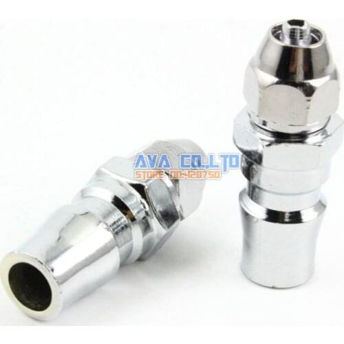 10Pieces Air Compressor Hose Quick Coupler Plug Connector for 6 * 4mm (OD * ID) Hose
