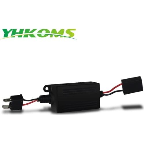 YHKOMS H4 H7 Car Headlight Canbus Decoder H1 H3 9005 H 9006 H8 H11 Error Free For LED Warning Canceller No Flickering 12V