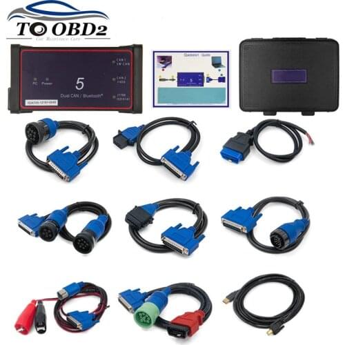 DPA5 Dearborn Protocol Adapter 5 Diesel Heavy Duty Truck Diagnostic Tool DPA 5 with Bluetooth /USB scanner work for multi-brands