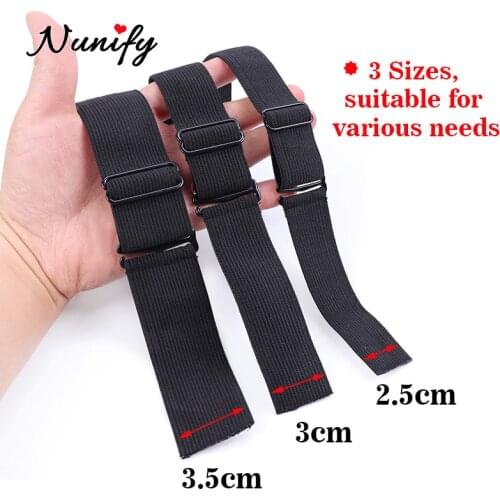Nunify Long Elastic Bands 2.5/3/3.5Mm Black Nylon Highest Elastic Band For Wig Cap Wig Making Accessories Diy Wig Making Tools