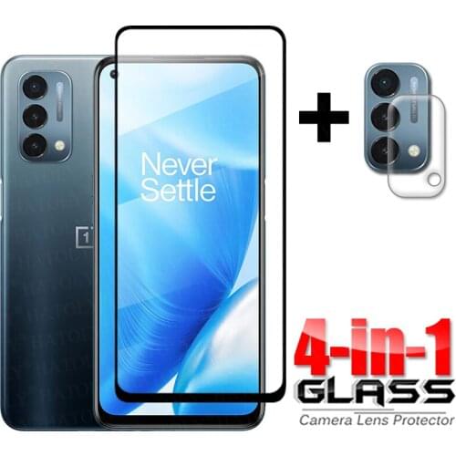 For Glass OnePlus Nord N200 5G Full Cover Tempered Glass One Plus Nord N200 Camera Screen Protector For OnePlus Nord N200 Glass