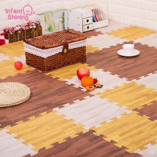 Infant Shining 20PCS/Set Children Puzzle Play Mat Baby Foam Kids Rug Carpet Playmat Educational Toys For Infant 30X30X1CM
