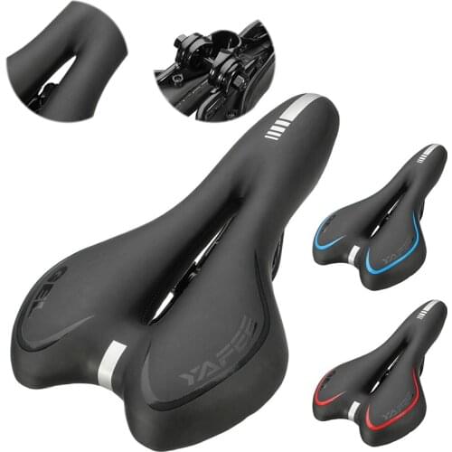 Leather Road Bike Saddle Racing Seat Wave Road Bicycle Saddle For Men Soft Comfortable MTB Bike Seat Cycling Spare Parts