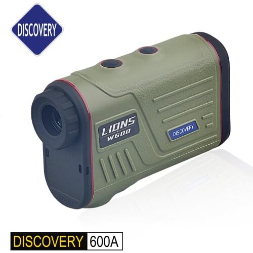 Discovery laser rangefinder 600m hunting golf range finder Angle measuring Vertical distance measuring Speed measuring