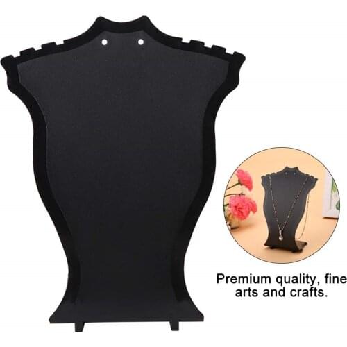 Mannequin Necklace Jewelry Pendant Display Stand Holder Show Decorate Jewelry Bust Display Stands Hanger Earrings Holder #WT