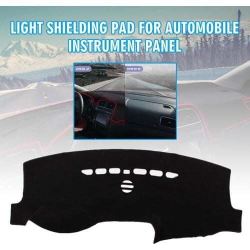 Mayitr 1pc Universal Car Dashboard Mat Durable Central Control Instrument Panel Sunshade Pad Fit For Ford