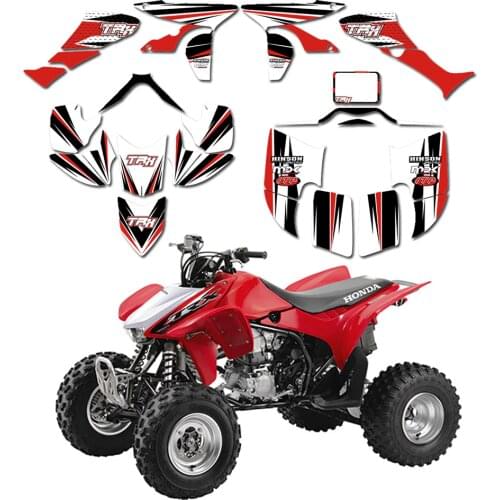 New STYLE DECALS STICKERS Graphics Kits Fit for Honda TRX450R TRX 450R 2005-2014 Fourtrax ATV