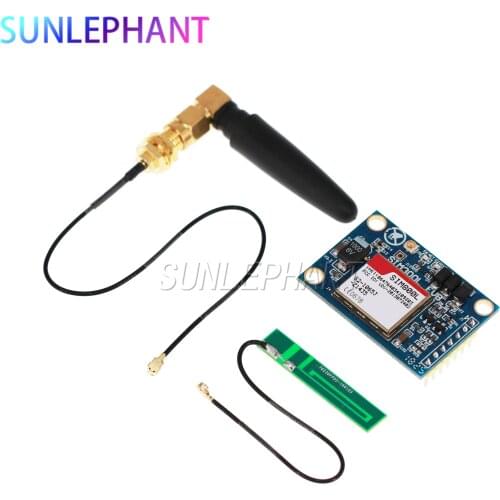 New SIM800L GPRS GSM Module Kit MicroSIM Card Core BOard Quad-band TTL Serial Port with the antenna