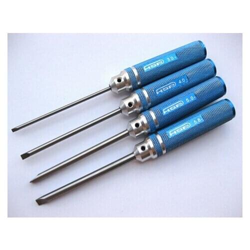 Wholesale 5Sets/ Lot RC Tools HSP 4P Flat Head Screwdriver Tools Kit for RC Helicopter Car Boat Model Full Set 3.0 4.0 5.0 5.8
