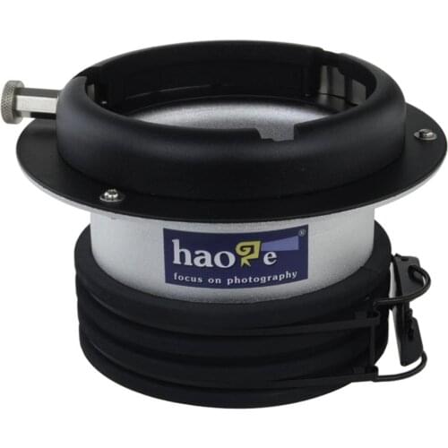 Haoge Profoto to Bowens Mount Speedring Ring Adapter Converter for Studio Light Strobe Flash
