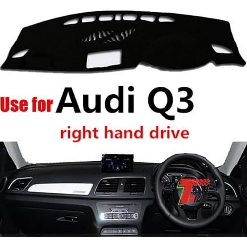 TAIJS Factory Hot selling 3Colors Polyester Fibre Car Dashboard Cover For Audi Q3 Right hand drive