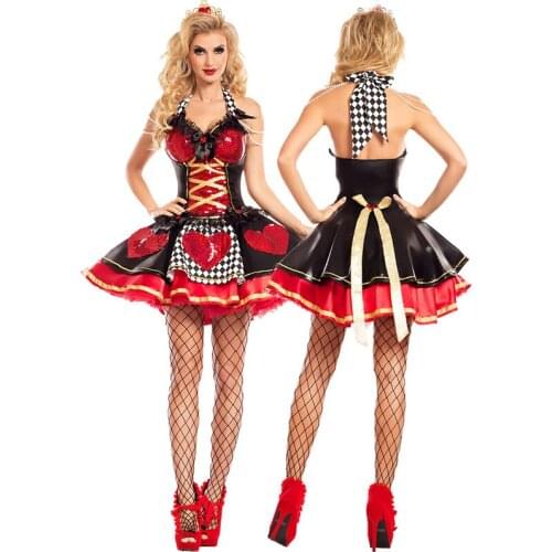 Dancing Stage Costumes Cosplay Queen Costume Cosplay Costume Fantasy Hen Party Robe Cosplay Game Uniform JY075