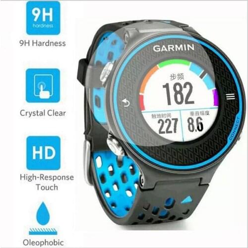 Ultra Clear Tempered Glass Protective Film Guard For Garmin Forerunner 620 Smart Watch Toughened Display Screen Protector Cover