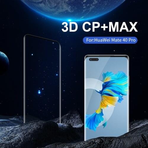 Film Anti-explosion for Huawei Mate 40 Pro 3D CP+MAX Anti-Explosion Glass Screen Protectors Tempered Glass High Quality Nillkin