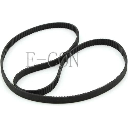 1pcs 200MXL Timing Belt 250 Tooth Black Cogged Rubber Geared 6mm Width B250MXL