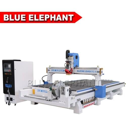 2040 atc Acrylic board cnc cutter woodworking cylinder material engraving cnc machine 4 axis for industrial purpose