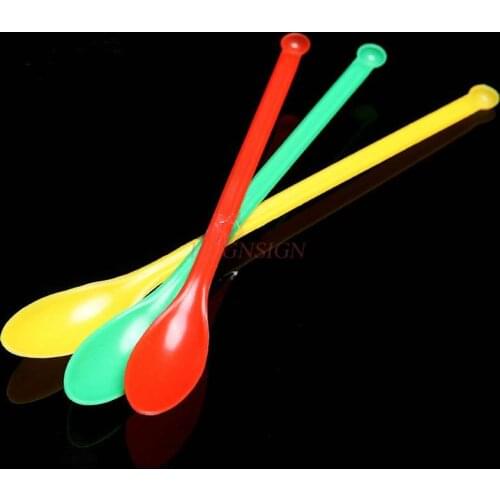 3pcs Color plastic medicine spoon double-head experimental consumables