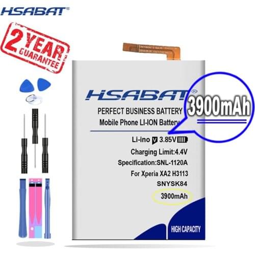 New Arrival [ HSABAT ] 3900mAh SNYSK84 Replacement Battery for Sony Xperia XA2 H3113 H4113 1309-2682