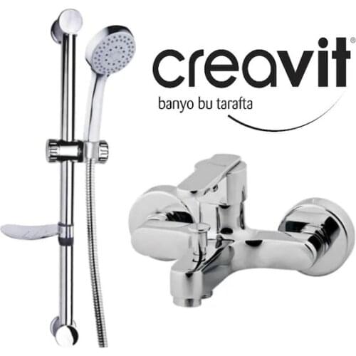 Creavit Sliding Shower Set SH415 And Vega Bathroom Battery VG2840 428244718