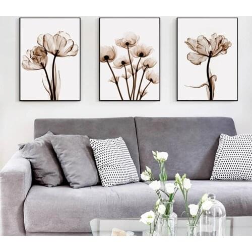 Elegant Poetry Abstract Art Canvas Painting Living Room Bedroom Cafe Internet Nordic Style Wall Art Pictures