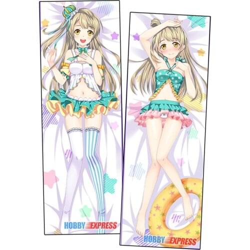 Hobby Express Anime Dakimakura Japanese Otaku Waifu Hugging Body Pillow Cover Kotori Minami Love Live YCDS350