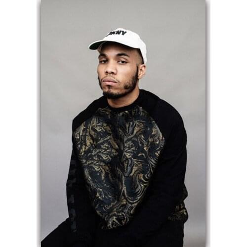 New Anderson Paak Custom Rap Music Singer-Silk Art Poster Wall Sticker Decoration Gift