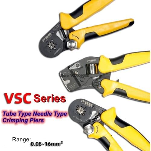 Crimping pliers tools VSC9 10-4A VSC10 16-4A terminal for tube type needle type terminal manual adjustable tools VSC9 10-6A