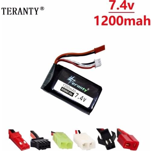 Original For Yizhan Tarantula X6 H16 7.4v 1200mAh Lipo Battery For RC Drone Quadcopter 2S 7.4V battery for WLtoys V666 V262 V323